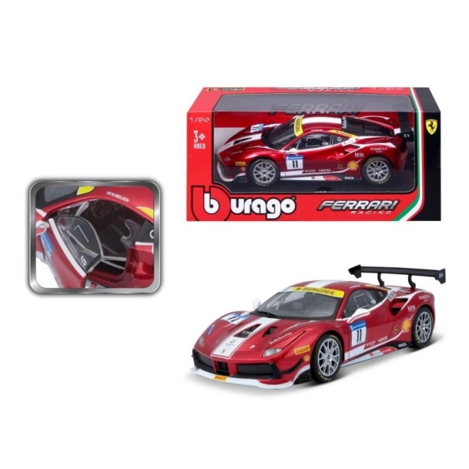 Ferrari 488 Challenge 2017 Diecast Model by Bburago