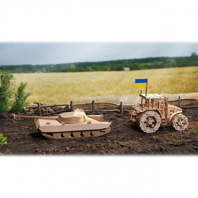 Ugears Tractor Mechanical Model Kit