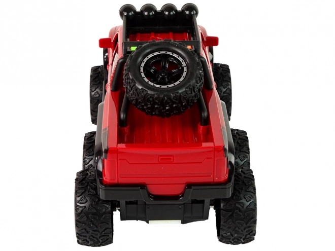 Frictio-Powered Off-Road Car with Large Wheels
