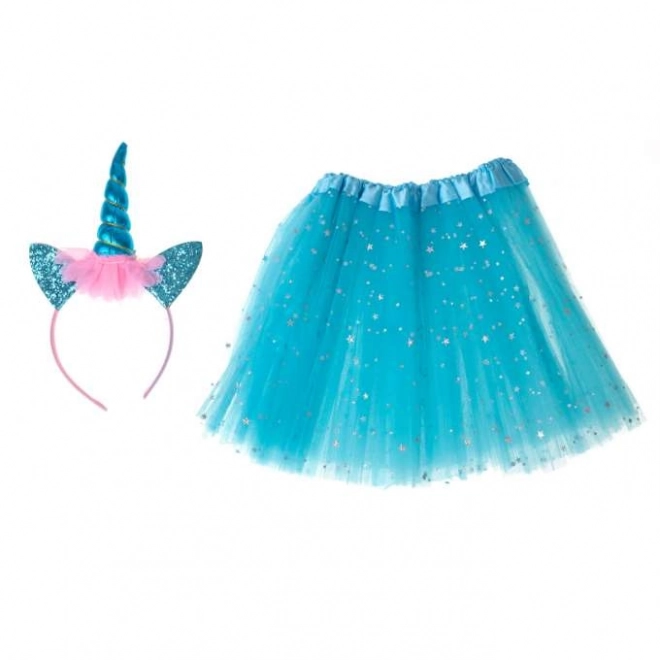 Unicorn Carnival Costume Set for Kids – Blue