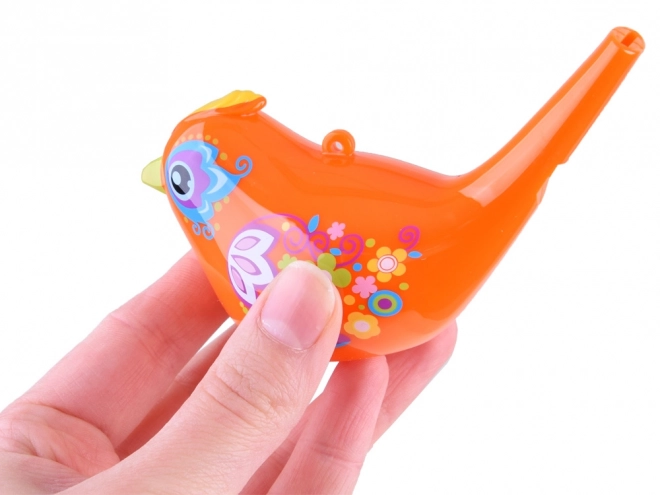 Colorful Whistling Water Bird – orange