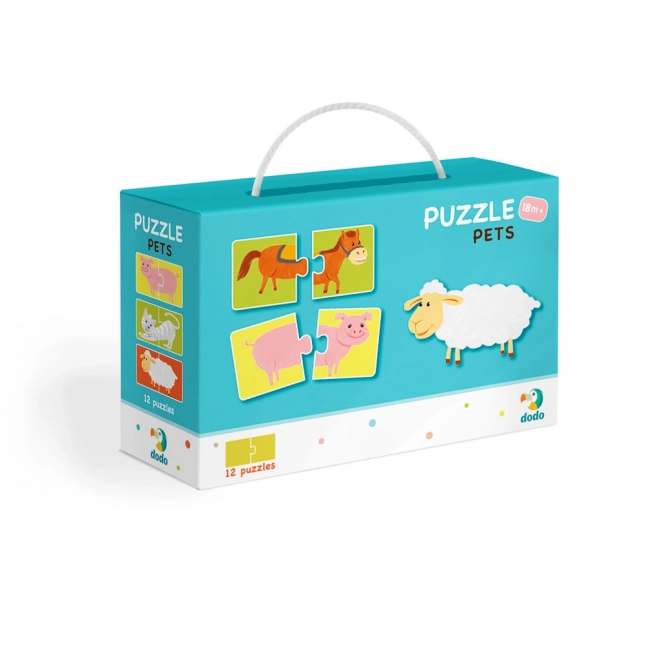 Puzzle Duo Animals -12x 2 pieces