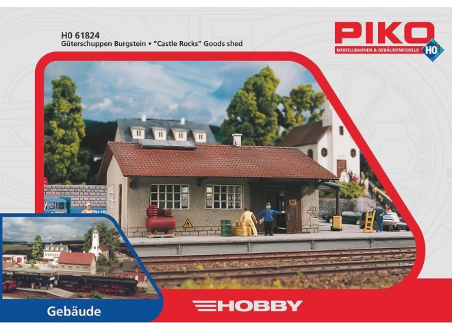 Piko Hobby Burgstein Station Warehouse Model