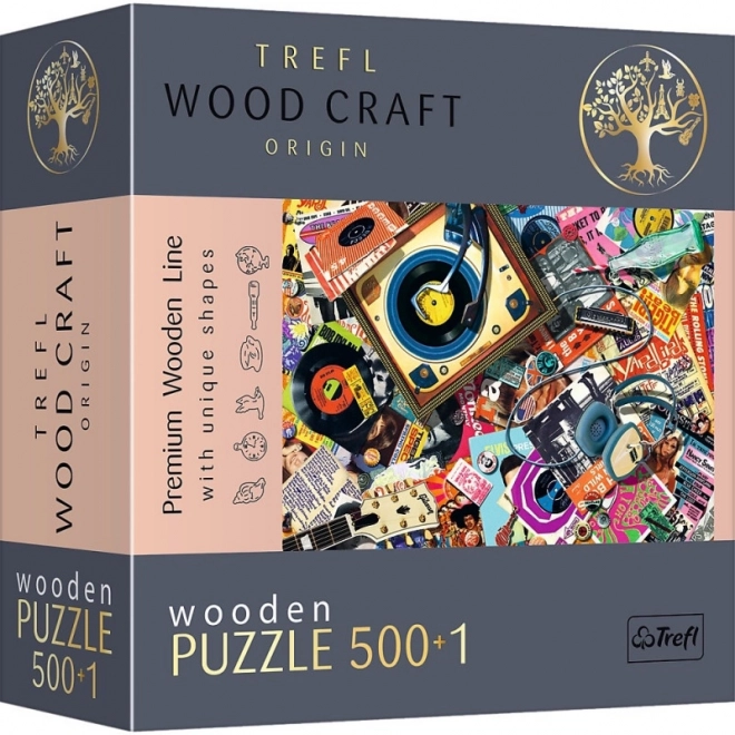 Wood Craft Origin Puzzle In the World of Music 501 Pieces