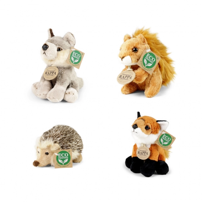 Eco-Friendly Plush Forest Animals Display