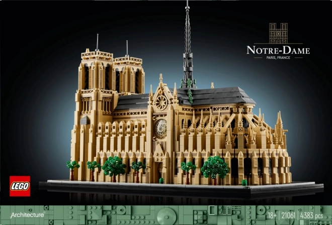 LEGO Architecture Notre-Dame Paris Model