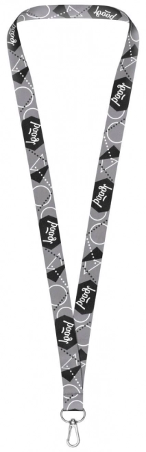 Baagl Keychain Lanyard Gray