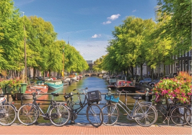 Amsterdam Canal Puzzle 2000 Pieces