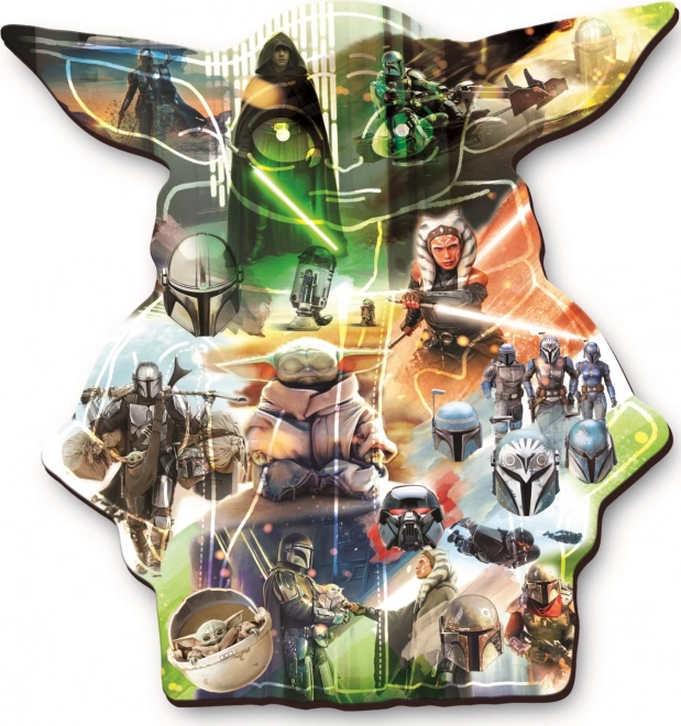 Trefl Wooden Puzzle The Mandalorian: Mysterious Grogu