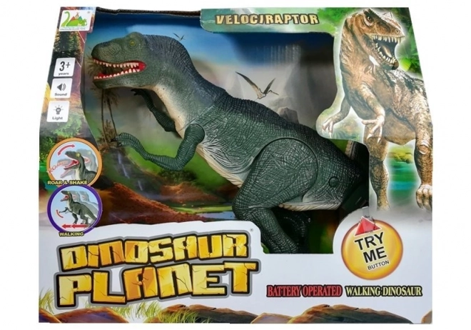 Interactive Velociraptor Dinosaur Toy