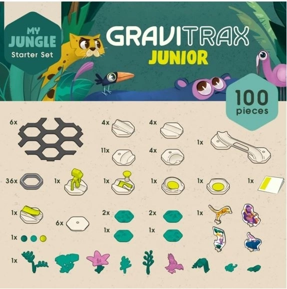 GraviTrax Junior Jungle Starter Set