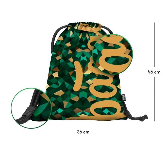 Baagl Drawstring Bag Skate Design