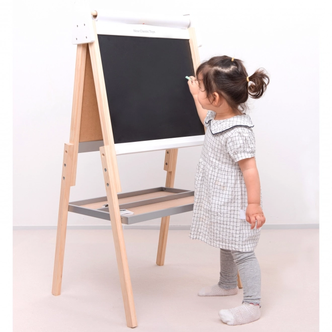 Height Adjustable Double-Sided Art Easel