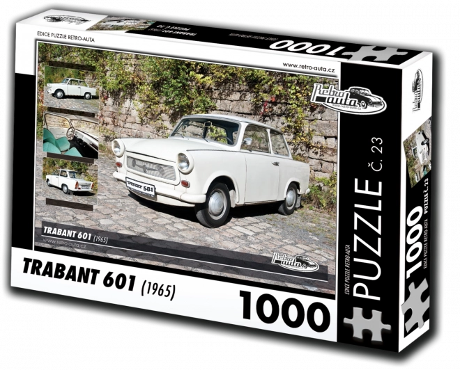 Retro Cars Puzzle Trabant 601