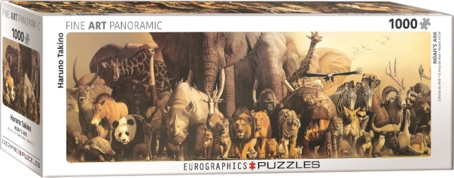 Eurographics panoramic noah's ark puzzle 1000 pieces