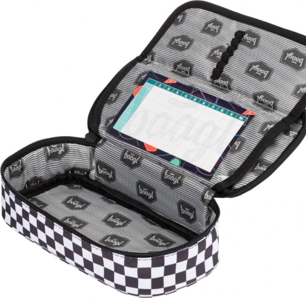 Baagl Set 3 Scuola Skate Max: Zaino, Astuccio e Sacca
