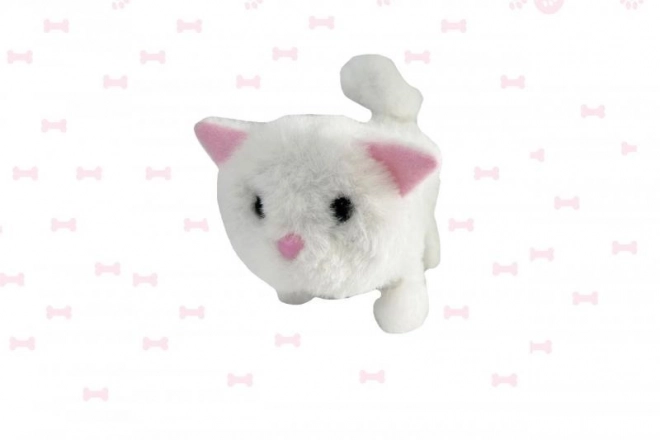 Battery-operated Cat with Movable Tail and Sounds