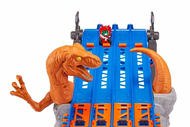 Zuru Metal Machines racing track Raptor attack
