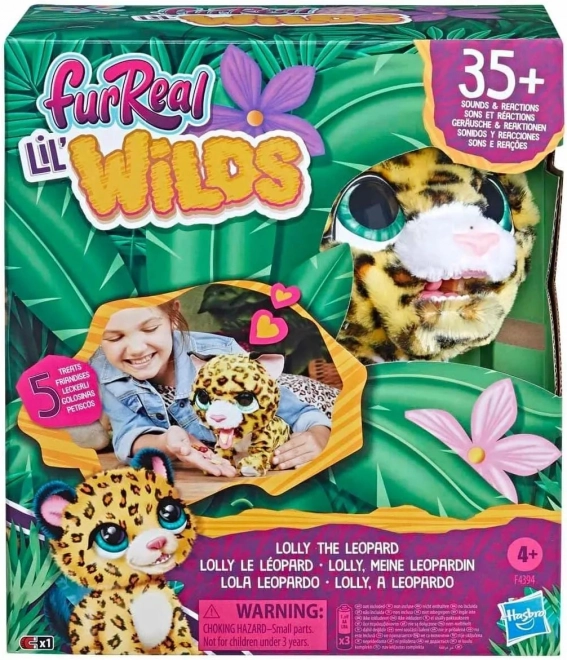 Furreal Lil Wilds Lolly the Leopard Plush