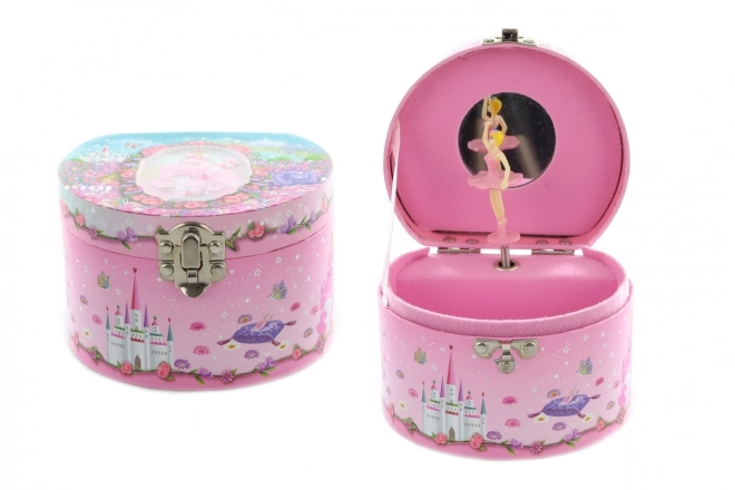 Jewelry Music Box with Dancing Ballerina