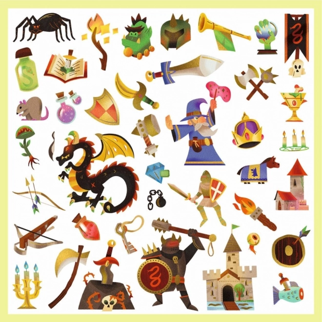 Metallic Stickers Kingdom Set