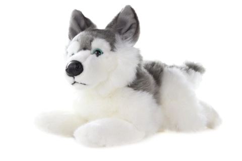 Plush Husky Dog Toy 34 cm