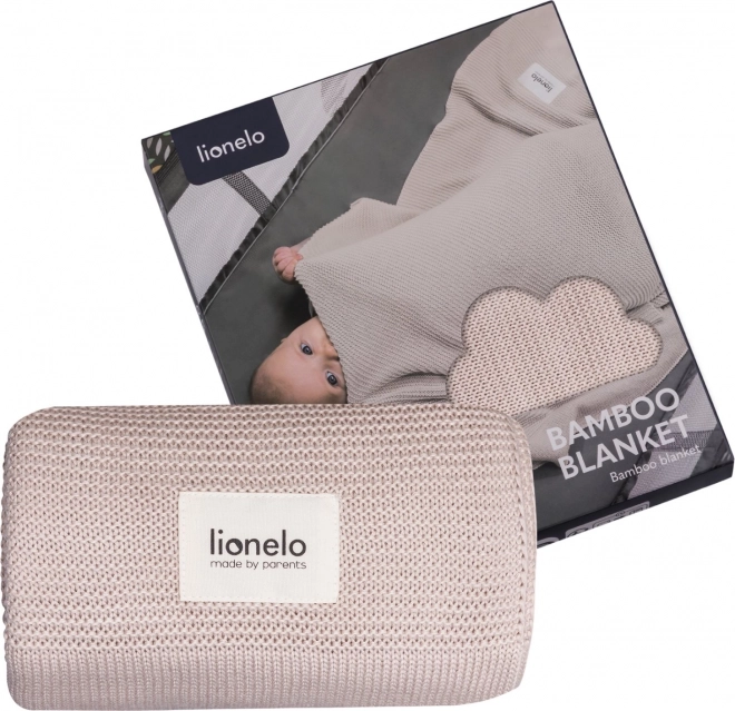 Bamboo Blanket Beige Sand