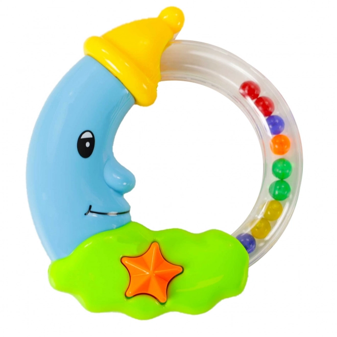 Happy Moon Rattle