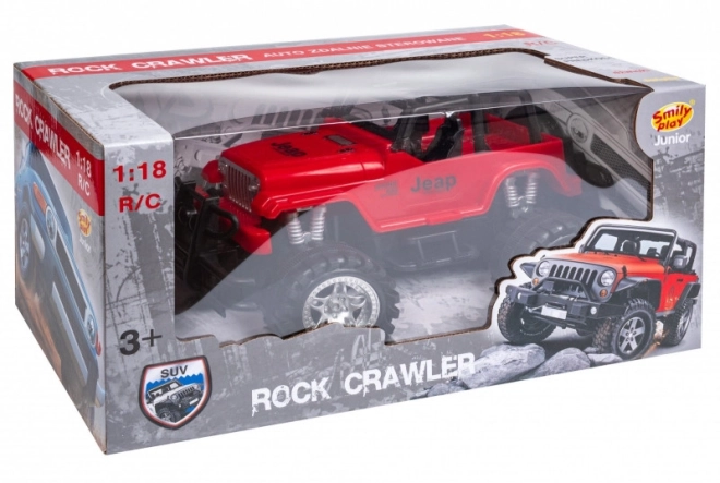 Rc Rock Crawler Red