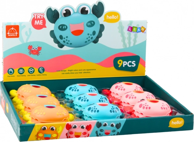 Interactive Crab on Wheels Mix Colors