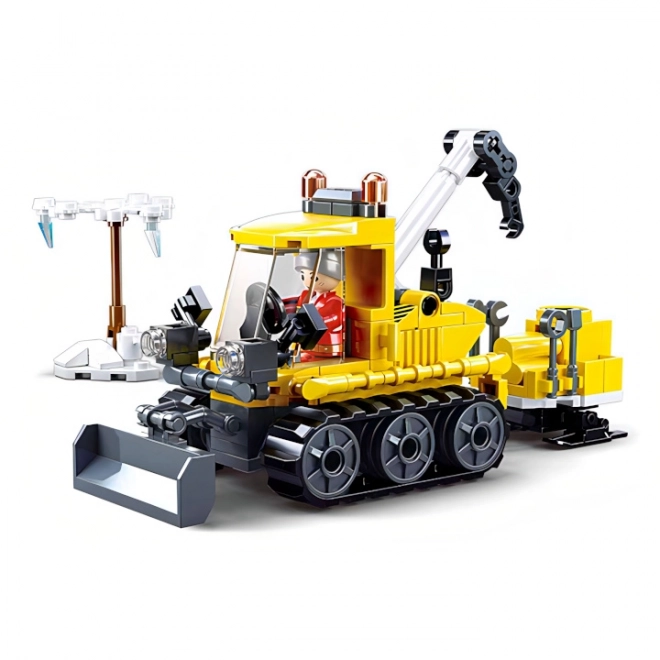 Sluban Snow Rescue Vehicle Set