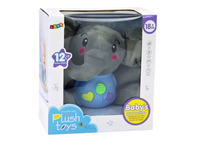 Interactive Plush Elephant Toy