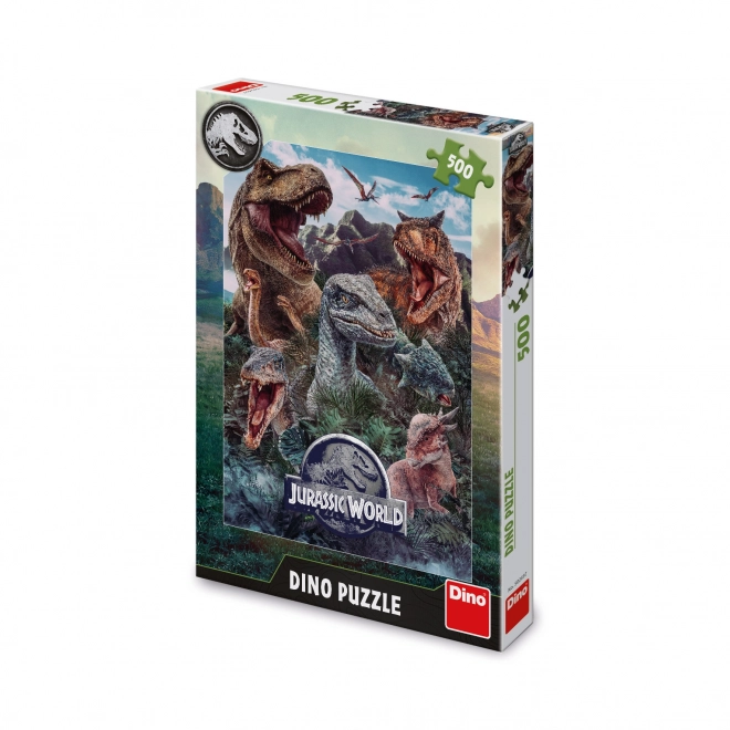 Dino Jurassic World Puzzle 500 Pieces