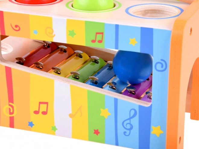 Wooden Xylophone with Mallet for Kids