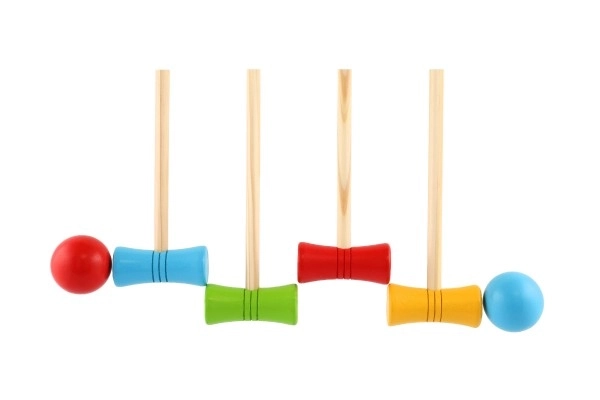 Wooden Croquet Game Set