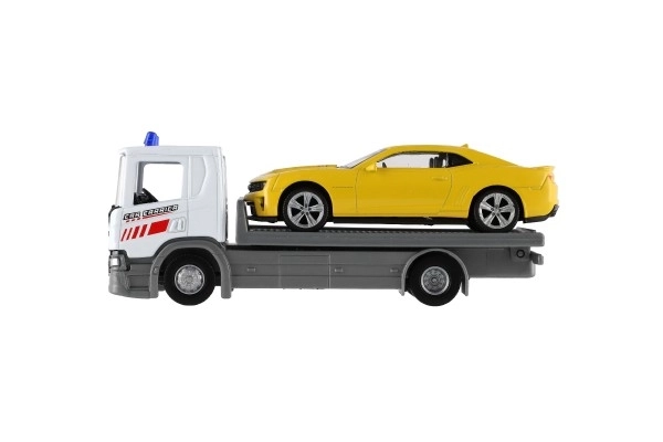 Auto Tow Truck Welly Scania P320 with Vehicle