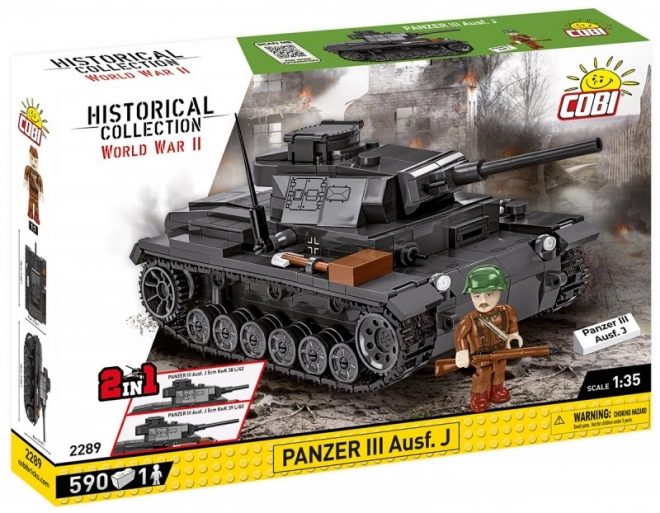 Cobi Historical Collection WWII Panzer III Tank Set