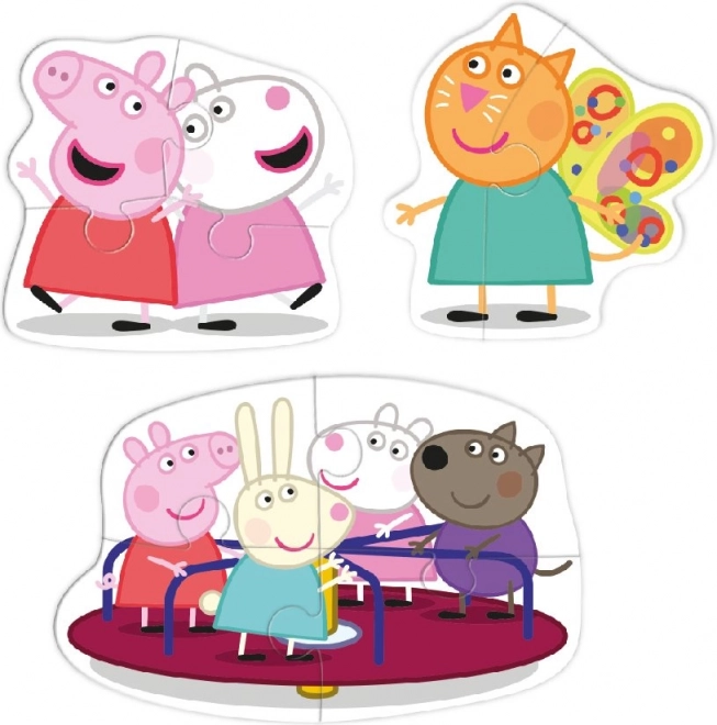 Peppa Pig Friends 3-in-1 Puzzle