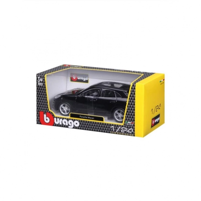 Bburago Porsche Macan Black Model Car