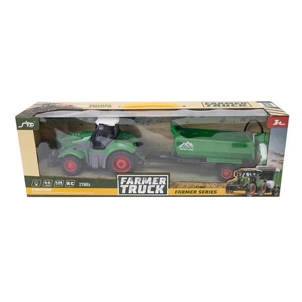 Remote Control Tractor with Trailer