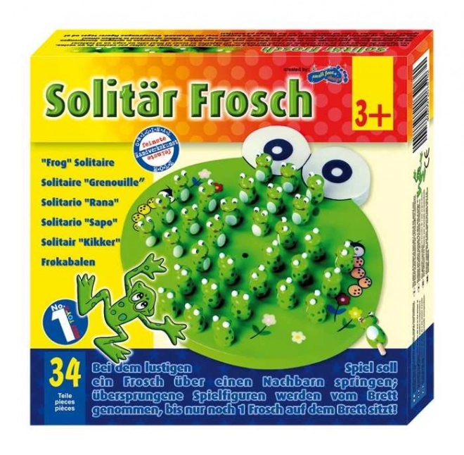 Small Foot Solitaire Frog Game