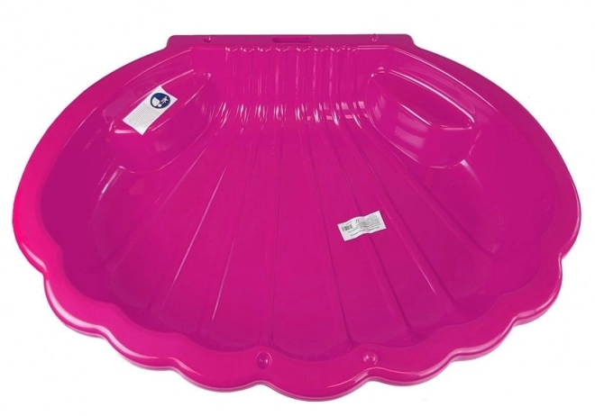 Pink Shell Sandbox and Pool