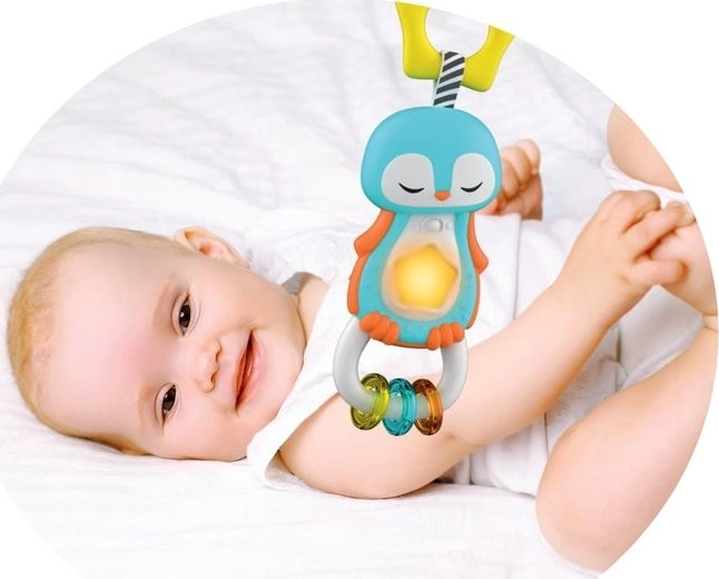 Interactive Baby Rattle Sweet Penguin