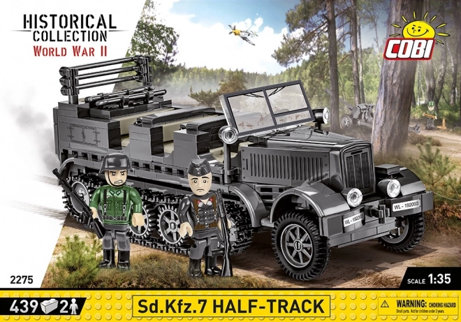 World War II German Sd.Kfz. 7 Half-Track Model Set