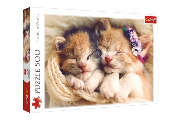 Trefl Puzzle Sleeping Kittens 500 Pieces