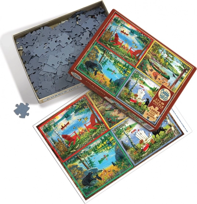 Cobble Hill Country Cottage XL Puzzle