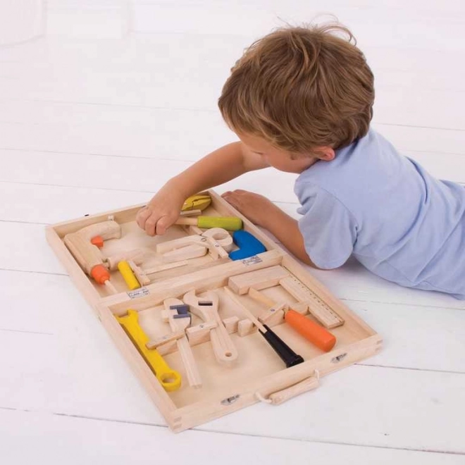 Wooden Tool Case by Bigjigs Toys