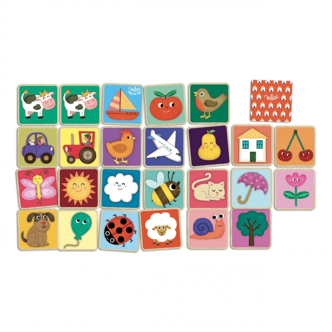 Vilac Wooden Farm Memory Game