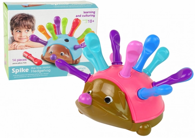 Hedgehog Puzzle Toy with Colorful Spikes