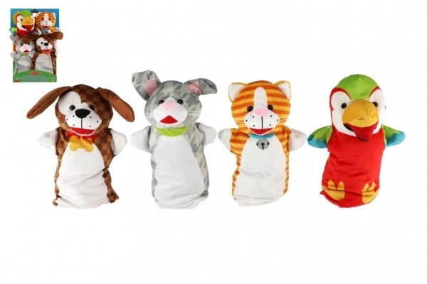 Hand Puppets Domesticated Animals 25cm Set of 4